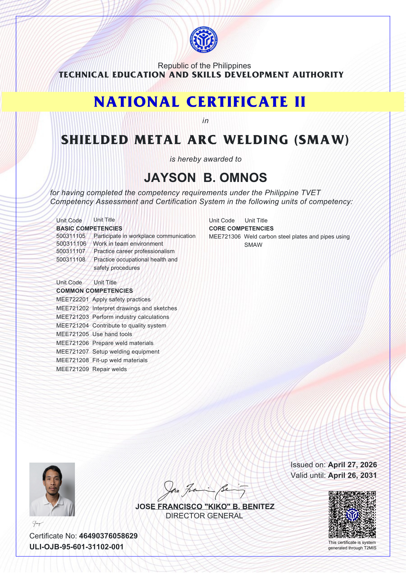 Certificate Banner 7